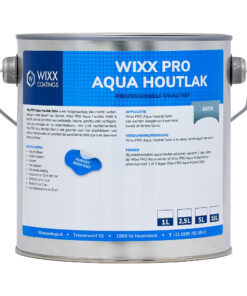 Wixx PRO Aqua Houtlak Satin