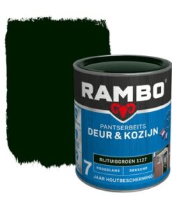 Rambo Pantserbeits Deur&Kozijn Hoogglans Dekkend Rijtuiggroen 1127