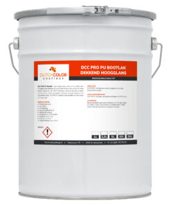 DCC PRO PU Bootlak Dekkend Hoogglans