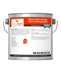 DCC PRO PU Houtlak Satin